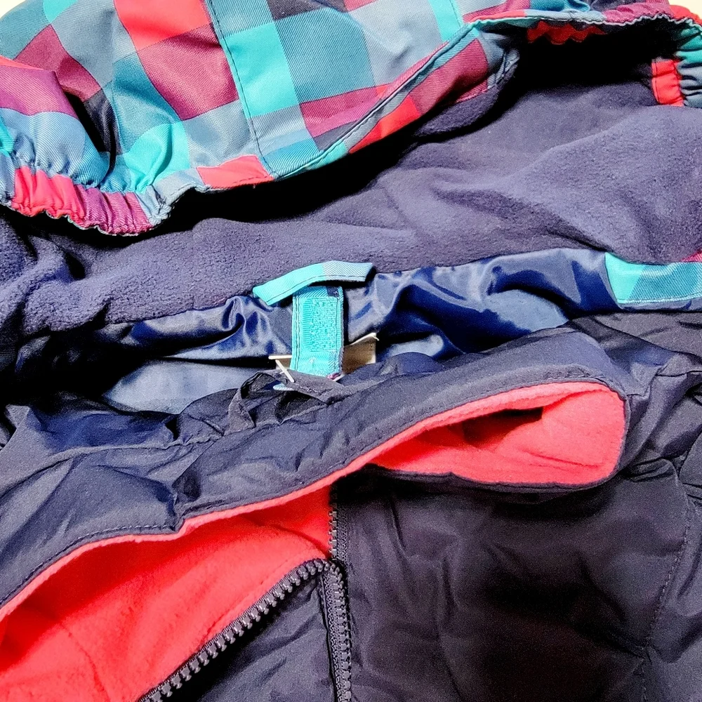 Cat and Jack 3-IN-1 navy pink Jacket